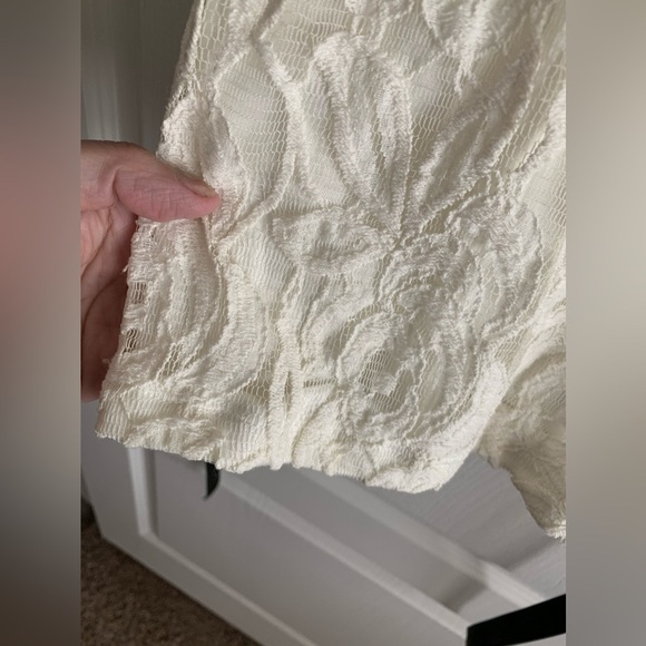 Strapless off white dress size 9 - Picture 6 of 9